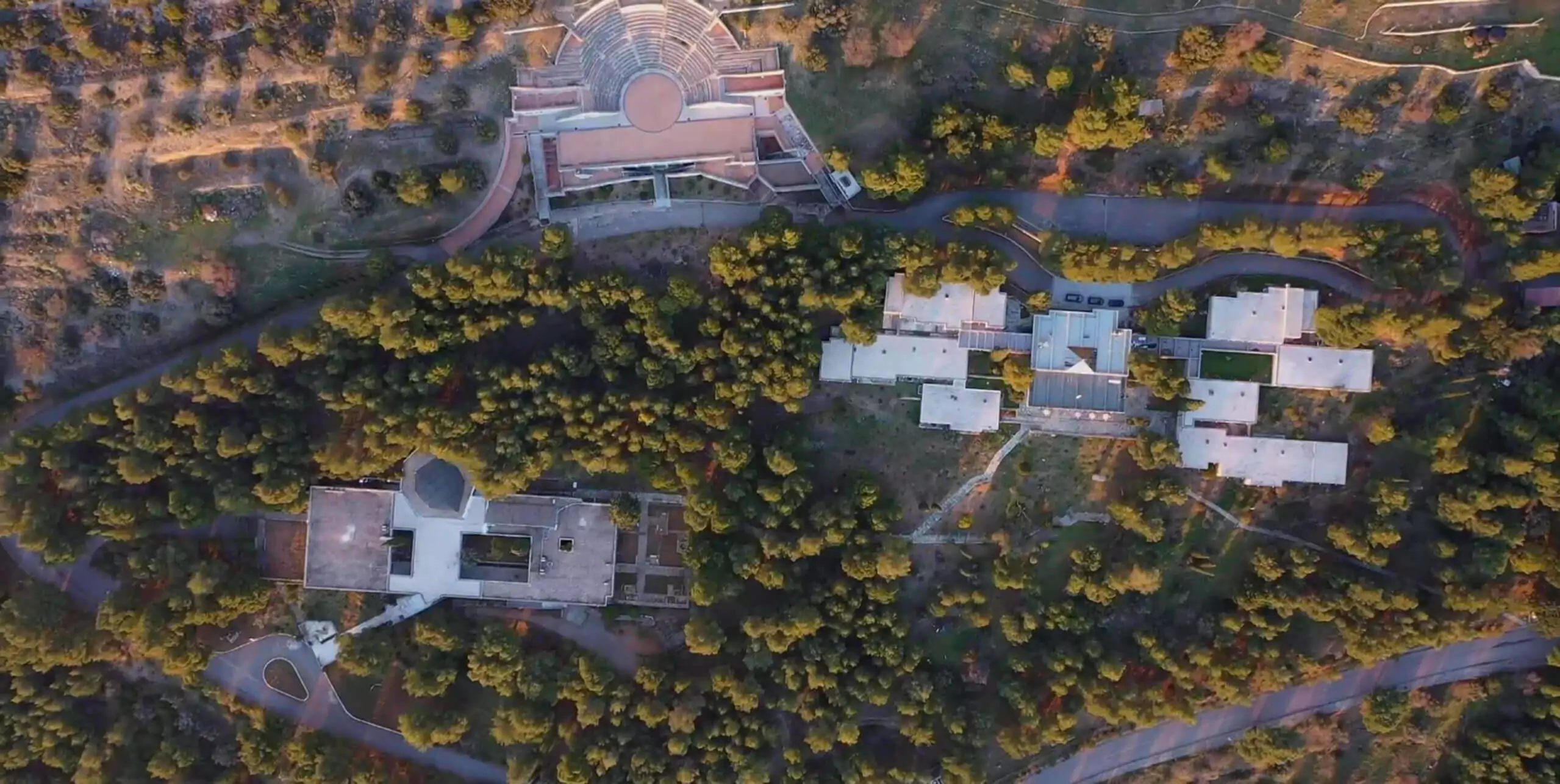 Conference venue interior